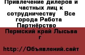 Привлечение дилеров и частных лиц к сотрудничеству. - Все города Работа » Партнёрство   . Пермский край,Лысьва г.